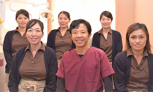 清潔で明るくアットホームな歯科医院作り